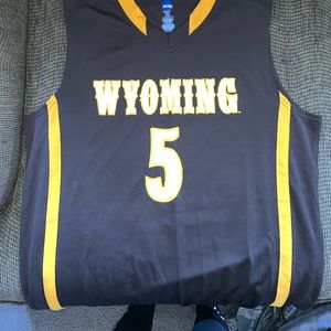 Large Wyoming jersey #5
